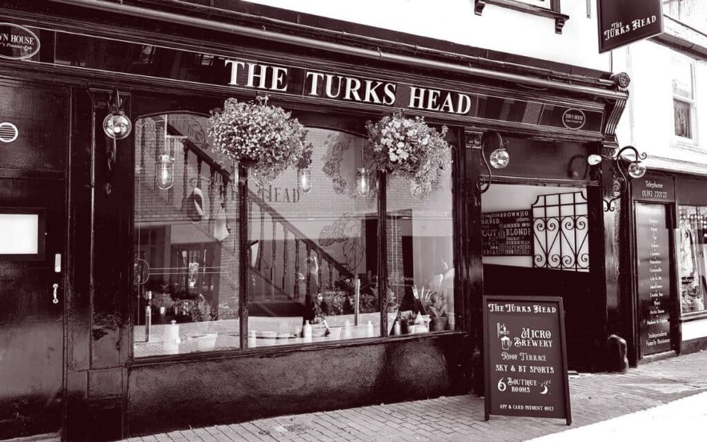 The Turks Head Exeter, one of the most haunted Exeter Hotels